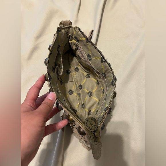 Ed Hardy Ferris Wristlet with Suede Fringe Clutch Bag - Picture 3 of 13